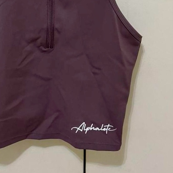 ALPHALETE PULSE ZIP TANK Passive Purple - Picture 2 of 2